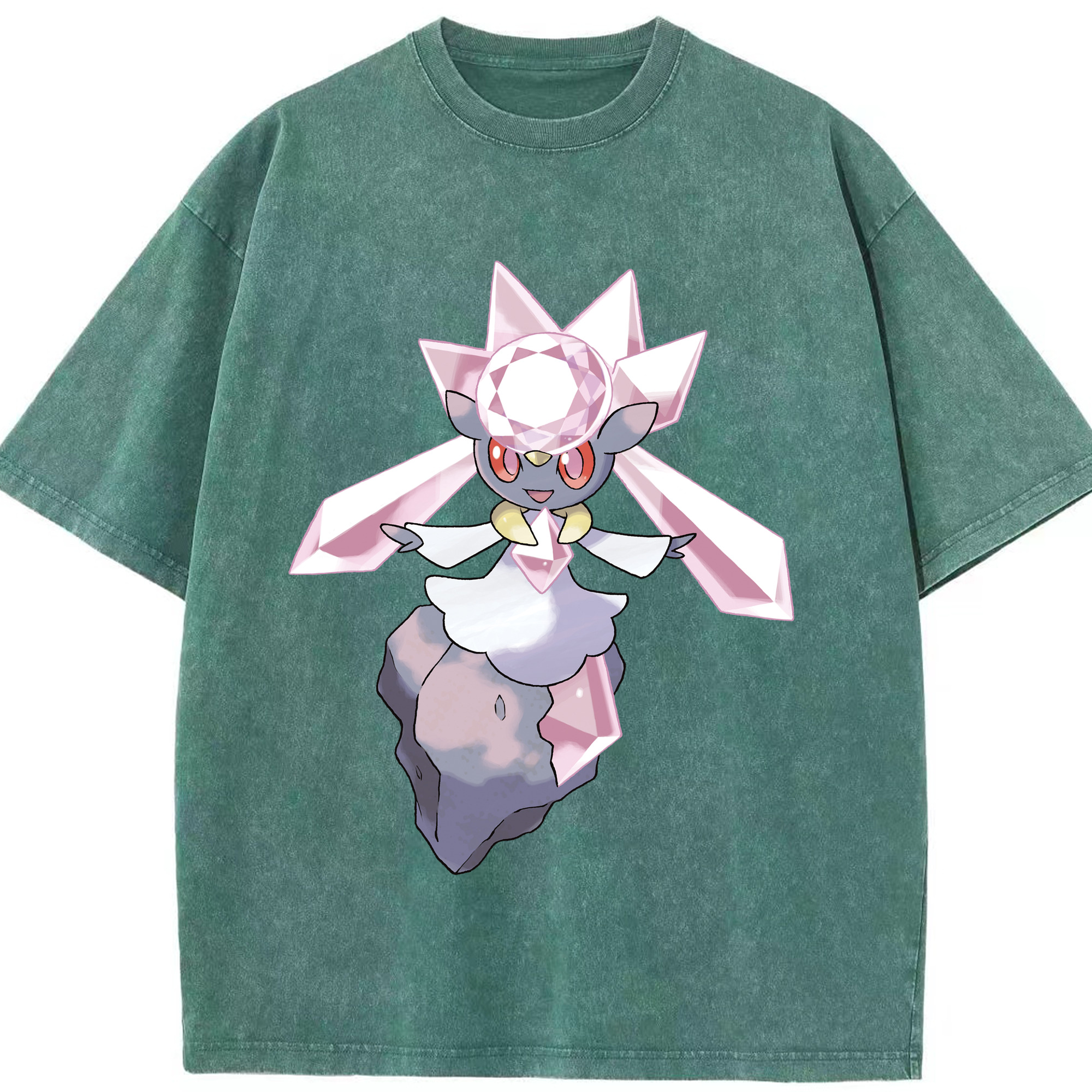 （画像用） ポケットモンスター Pokémon 綿100% ヴィンテージ風 半袖Tシャツ（フロントプリント）